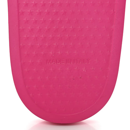 Givenchy Rubber Womens Logo Womens Pool Slides 40 Sandals Pink 6 of 8
