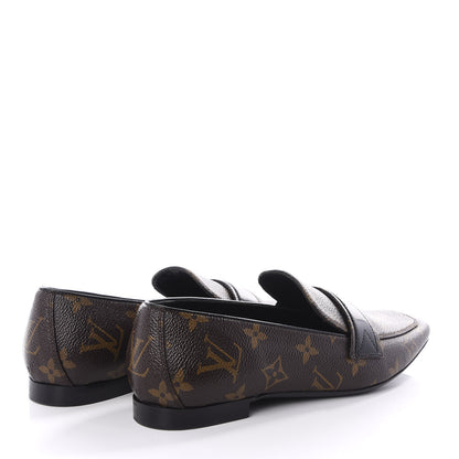 Louis Vuitton Monogram Upper Case Flat Loafer 37 4 of 10