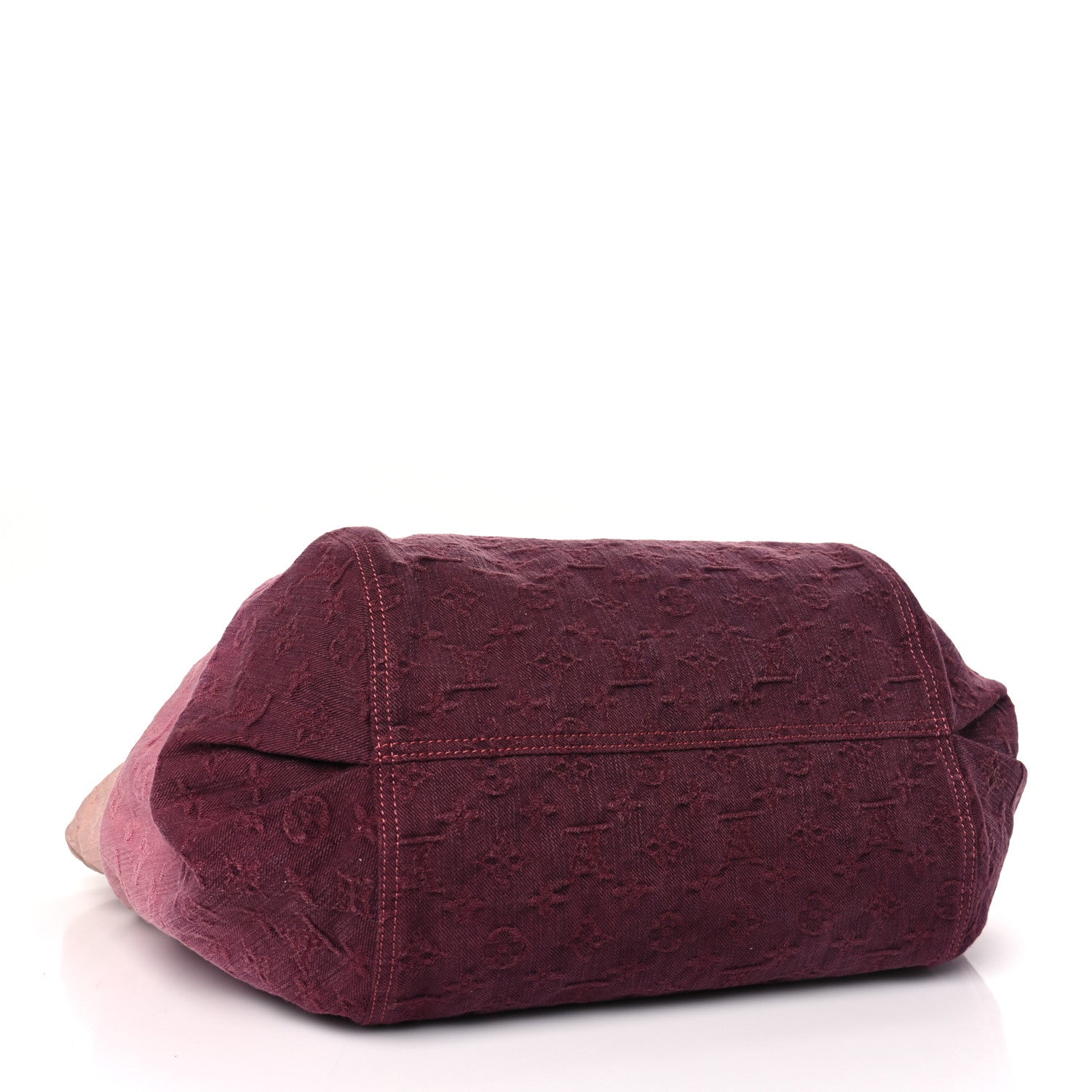 Louis Vuitton Denim Quilted Monogram Sunbeam Rouge Fauviste 4 of 9