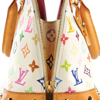Louis Vuitton Monogram Multicolor Alma White 11 of 12