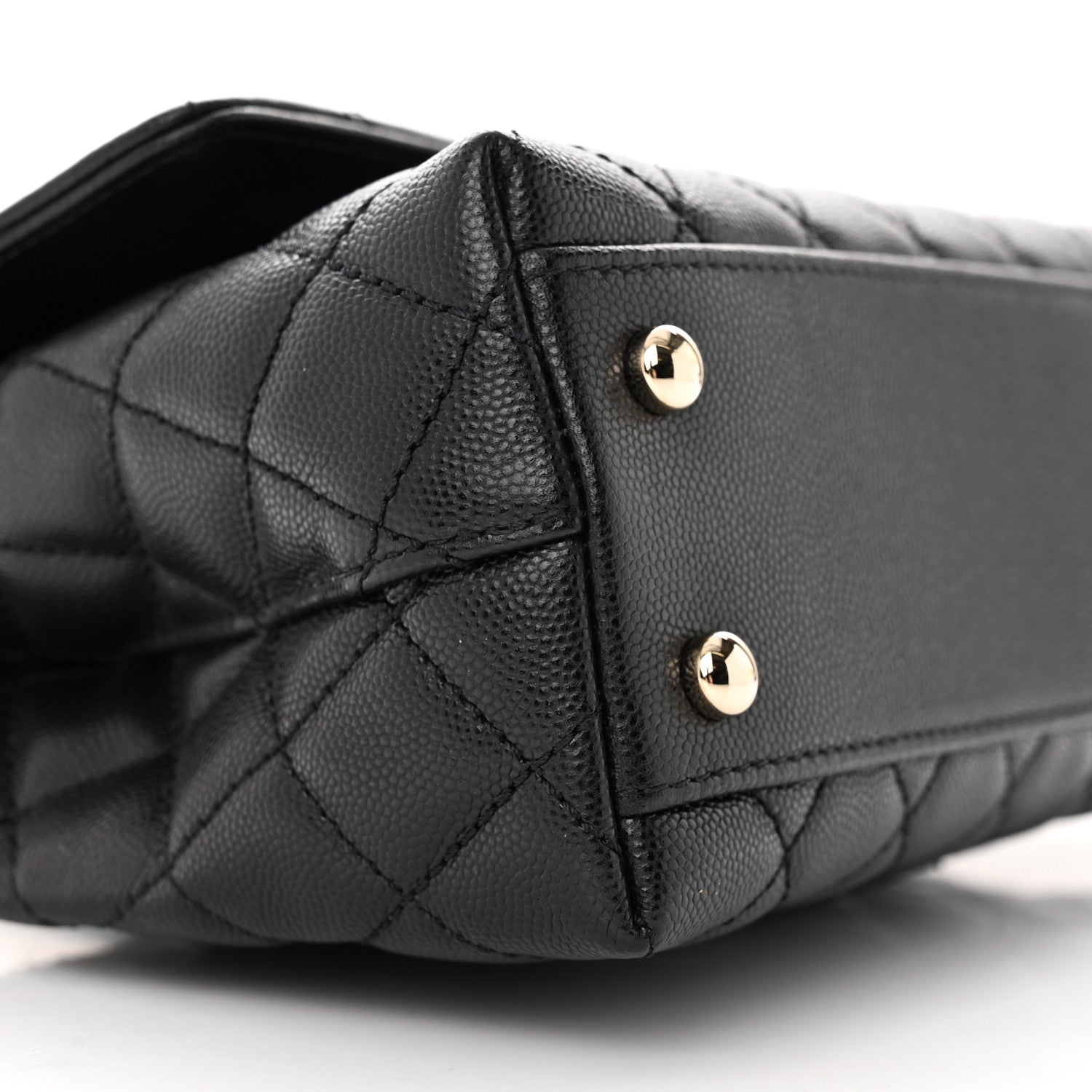 Chanel Caviar Quilted Mini Coco Handle Flap Black 9 of 13