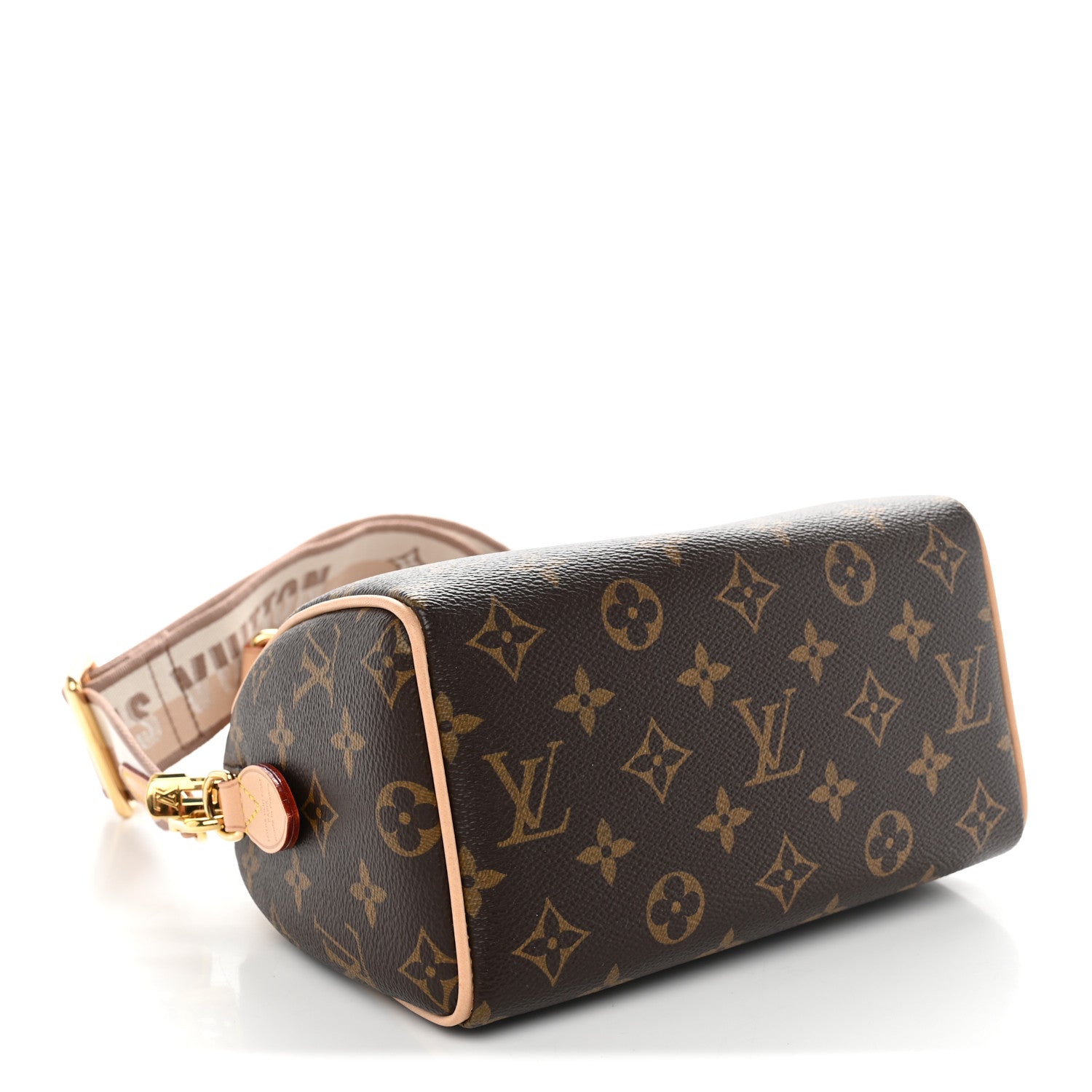 Louis Vuitton Monogram Speedy Bandouliere 20 Beige 4 of 10