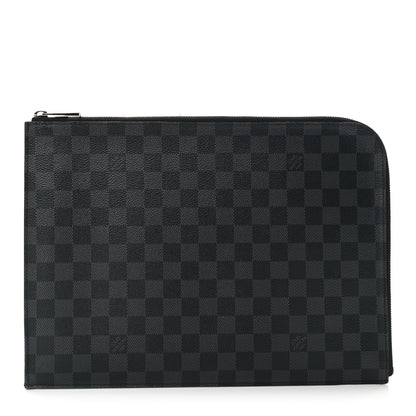 Louis Vuitton Damier Graphite Pochette Jour GM 1 of 8