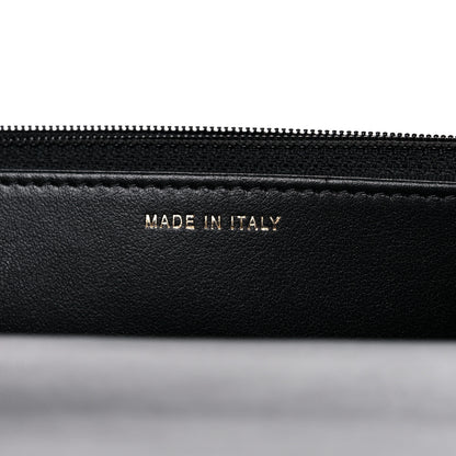 Chanel Shiny Caviar Quilted Pick Me Up Wallet On Chain WOC Black 7 of 14