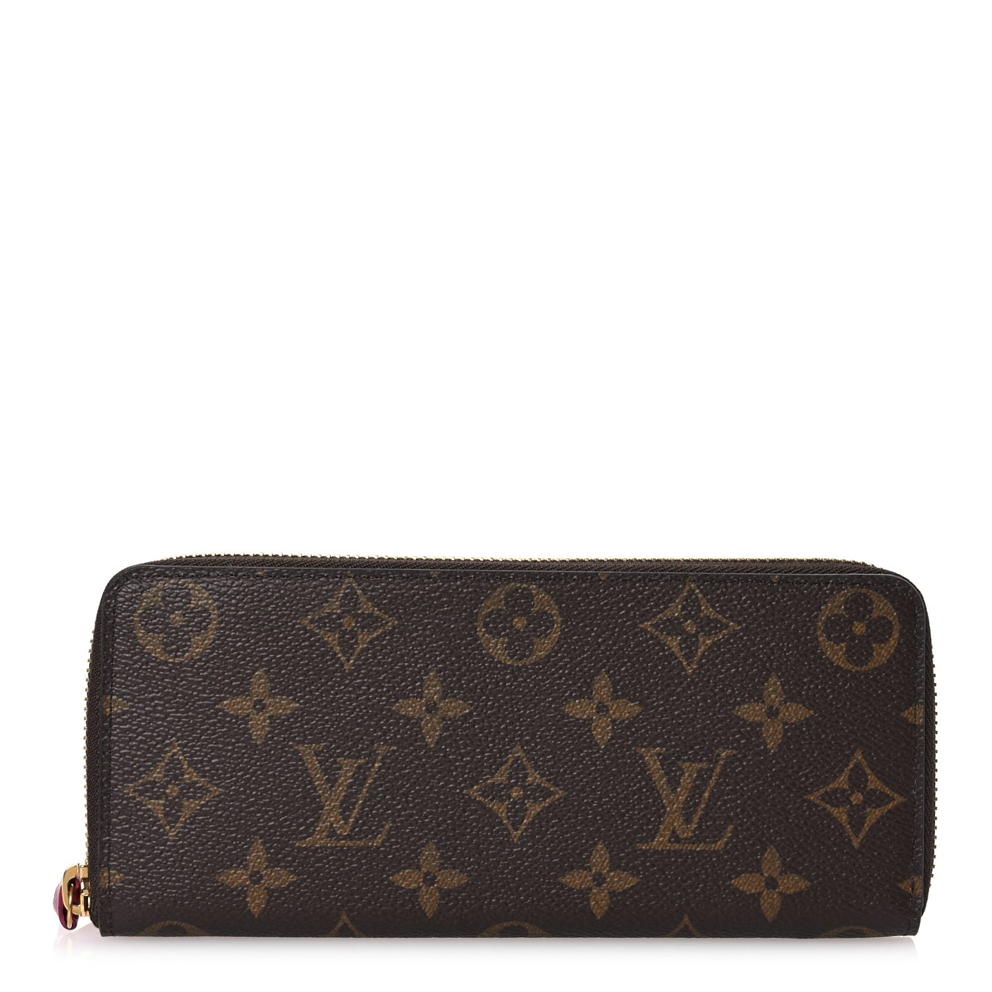 Monogram Clemence Wallet Fuchsia
