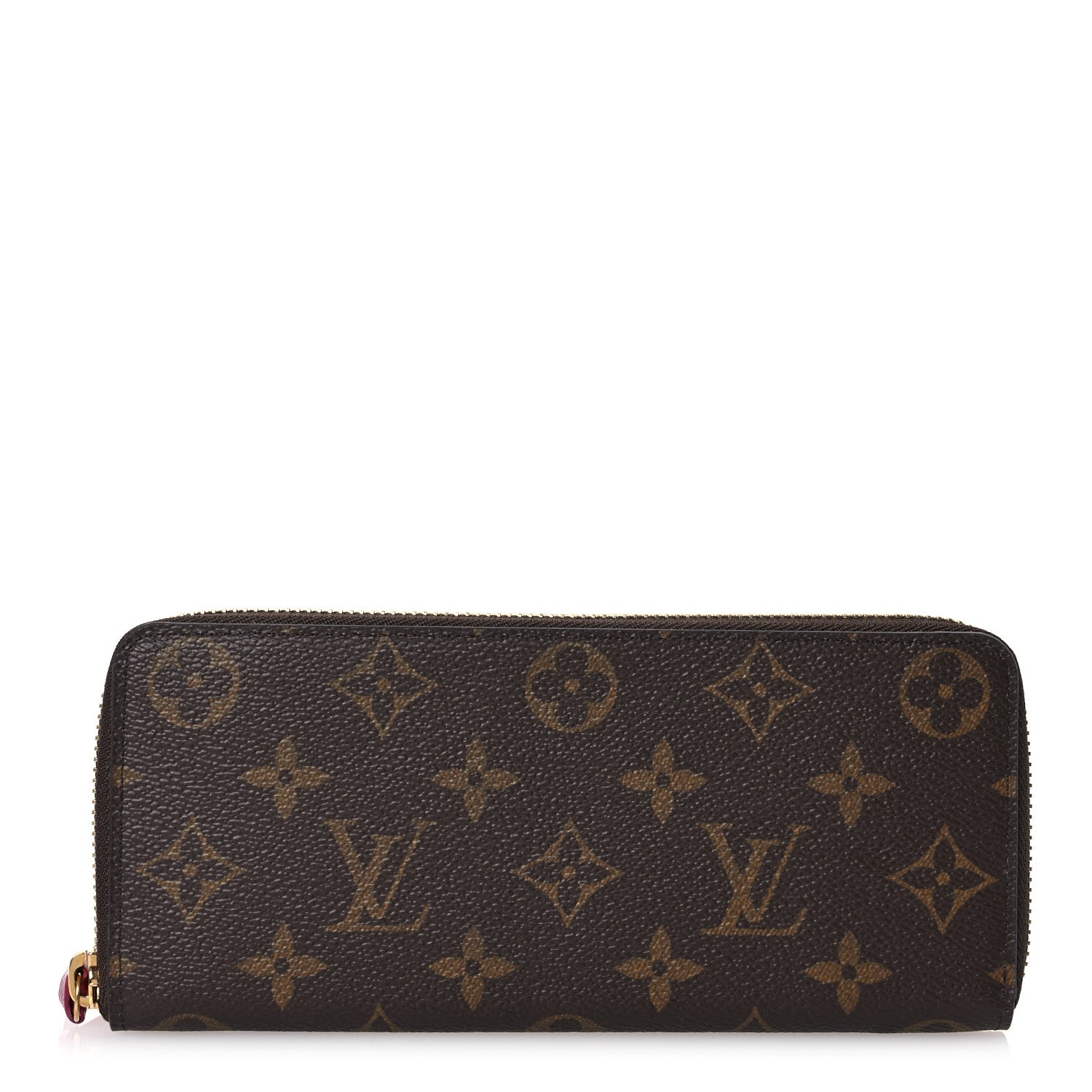 Louis Vuitton Monogram Clemence Wallet Fuchsia 1 of 11