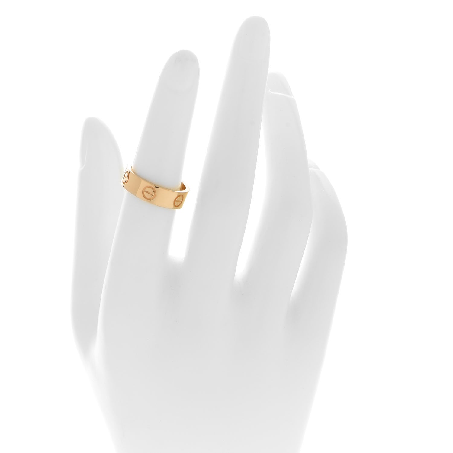 Cartier 18K Yellow Gold 5.5mm LOVE Ring 52 6 2 of 5