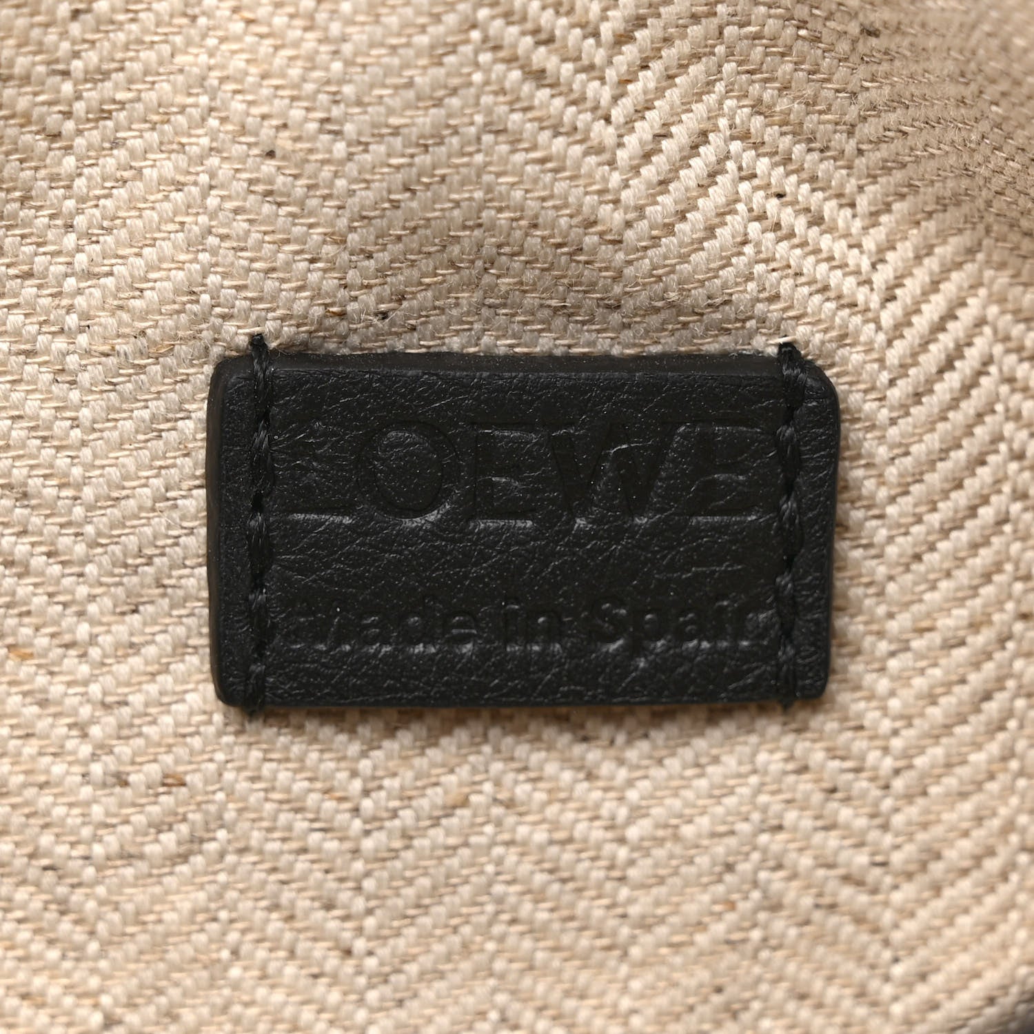 Loewe Calfskin Mini Puzzle Bag Black 6 of 11