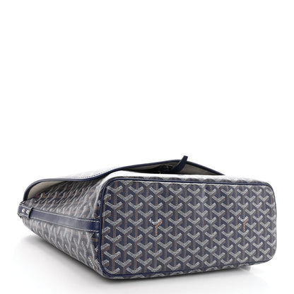 Goyard Goyardine Capetien Messenger Bag Navy 3 of 7