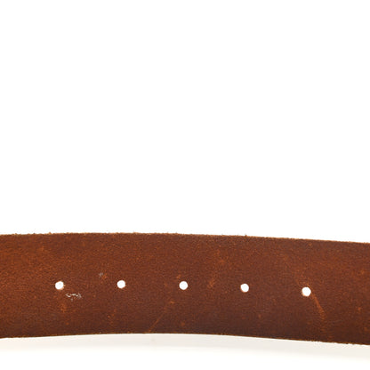 Gucci Cuoio Toscano Double G 40mm Belt 65 26 Cuir 5 of 6