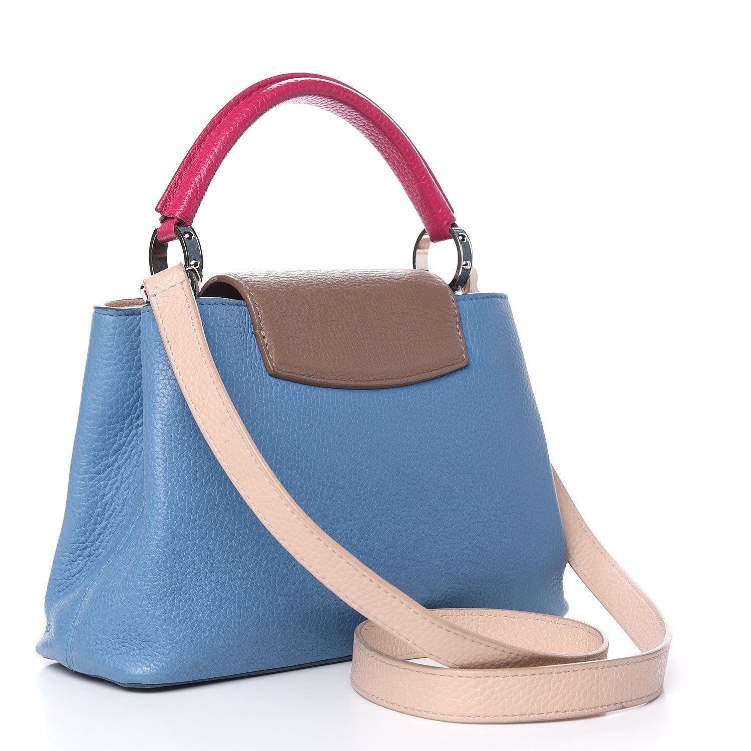 Louis Vuitton Taurillon Capucines BB 3 of 15