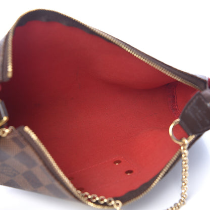 Louis Vuitton Damier Ebene Eva Clutch 7 of 10