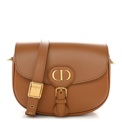 Christian Dior Box Calfskin Medium Bobby Flap Camel 1 of 11
