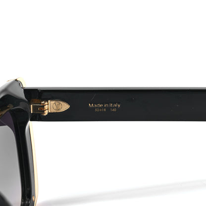 Louis Vuitton Acetate LV Moon Cat Eye Sunglasses Z1655W Black 7 of 10
