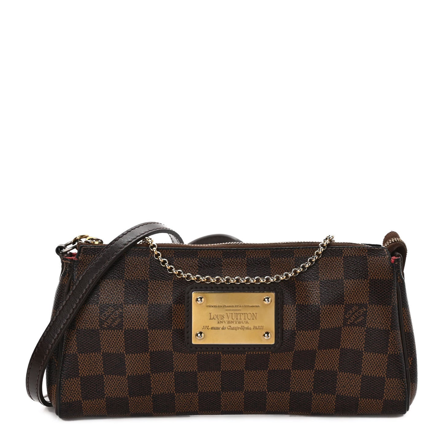 Damier Ebene Eva Clutch