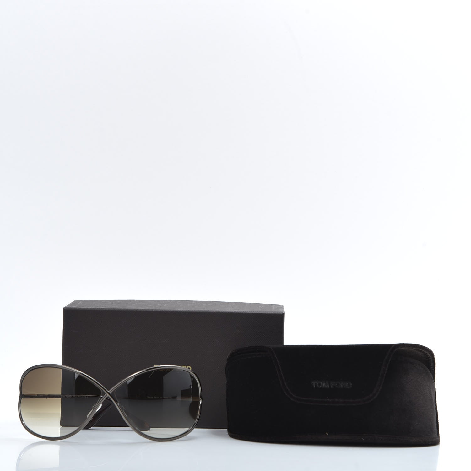 Tom Ford Miranda Crossover Sunglasses TF130 Shiny Bronze 8 of 8