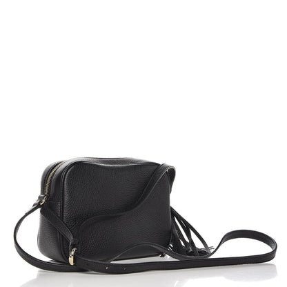 Gucci Pebbled Calfskin Small Soho Disco Bag Black 3 of 7