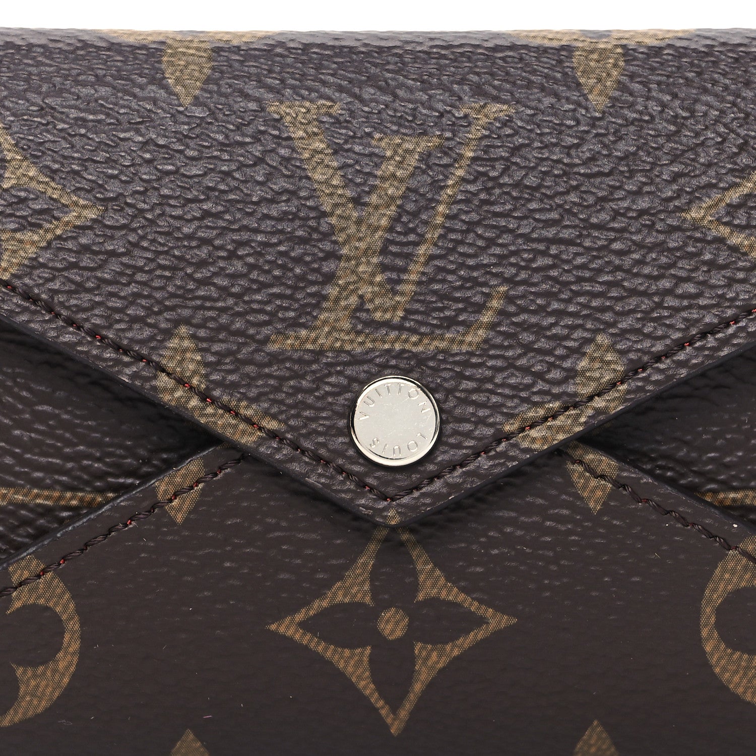 Louis Vuitton Monogram LV Colormania Kirigami Card Holder Sari Red 7 of 8