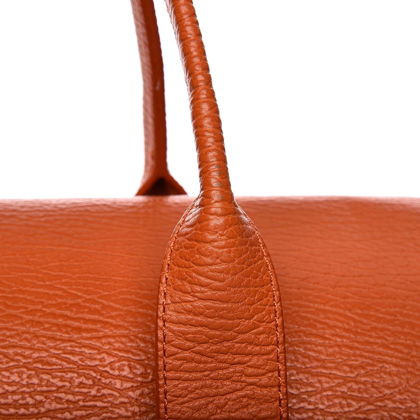 3.1 Textured Calfskin Large Pashli Satchel Mandarin
