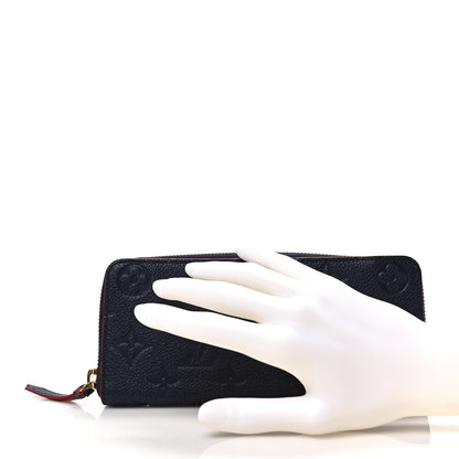 Louis Vuitton Empreinte Clemence Wallet Marine Rouge 2 of 6