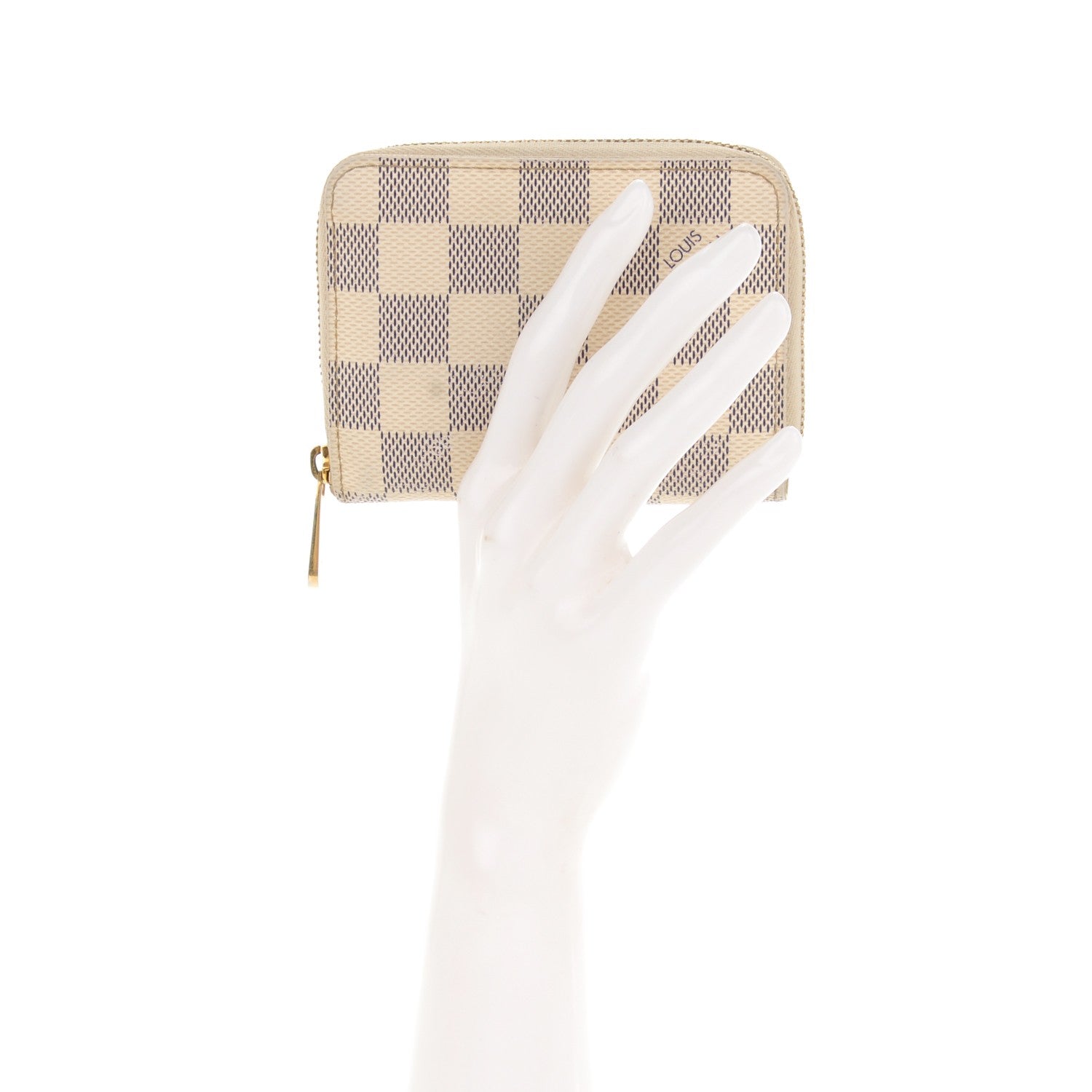 Louis Vuitton Damier Azur Zippy Coin Purse 2 of 8