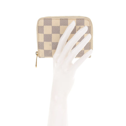 Louis Vuitton Damier Azur Zippy Coin Purse 2 of 8