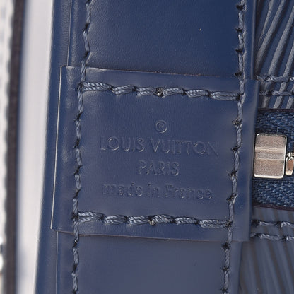 Louis Vuitton Epi Alma BB Indigo 7 of 11