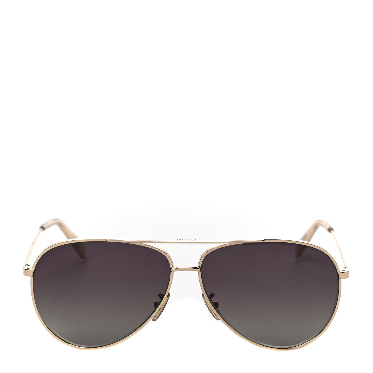Celine Aviator Sunglasses CL 400620/S Gold 4 of 9