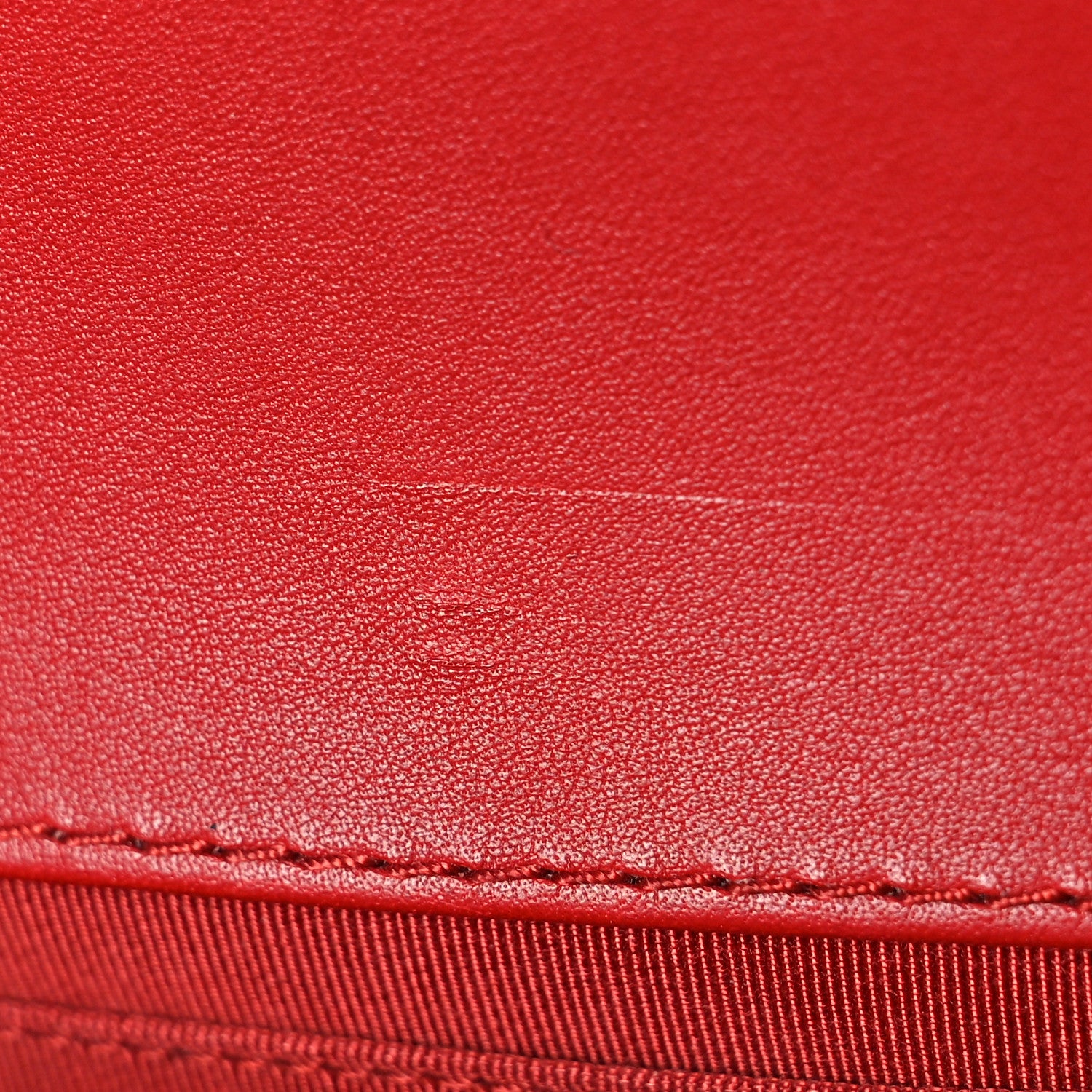 Chanel Lambskin Quilted Medium Top Handle Boy Flap Red 10 of 10