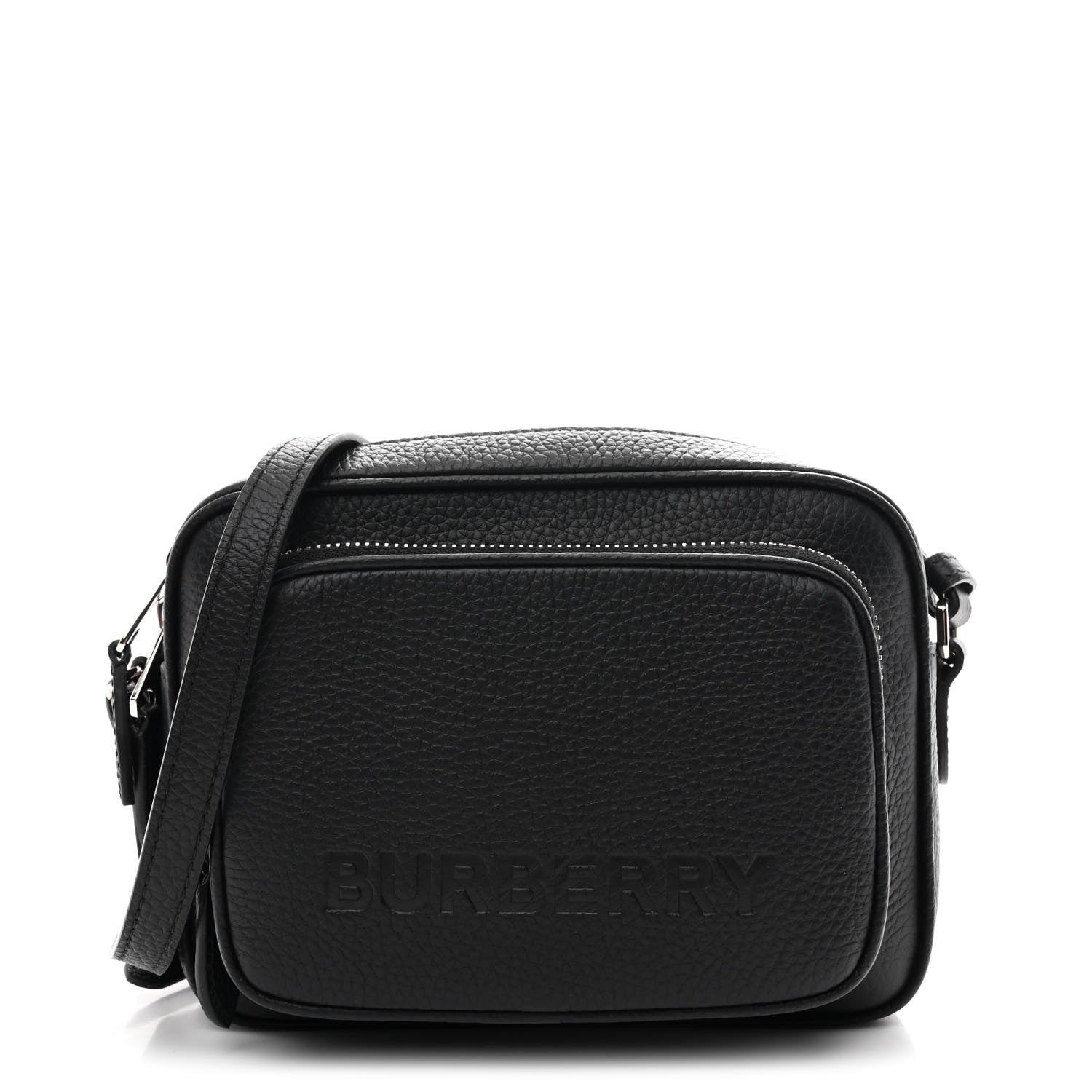 Burberry Grained Calfskin Small Camera Bag Black 1 of 10
