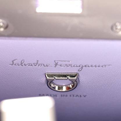 Salvatore Ferragamo Calfskin Floral Print Small The Studio Bag Mascarpone 7 of 10