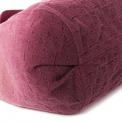 Louis Vuitton Denim Quilted Monogram Sunbeam Rouge Fauviste 5 of 7