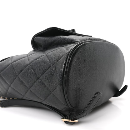 Chanel Caviar Quilted Backpack Bag Black 9 of 11