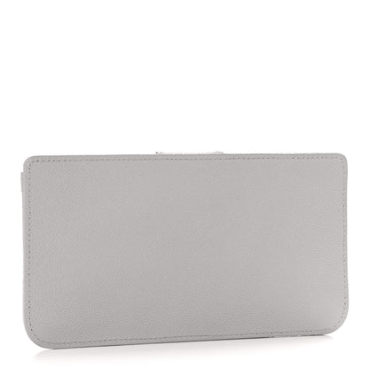 Chanel Caviar Quilted Phone Holder Wallet on Removable Chain Insert Grey 3 of 7