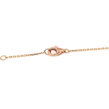 Cartier 18K Pink Yellow White Gold Pink Spinel Trinity Pendant Necklace 4 of 5