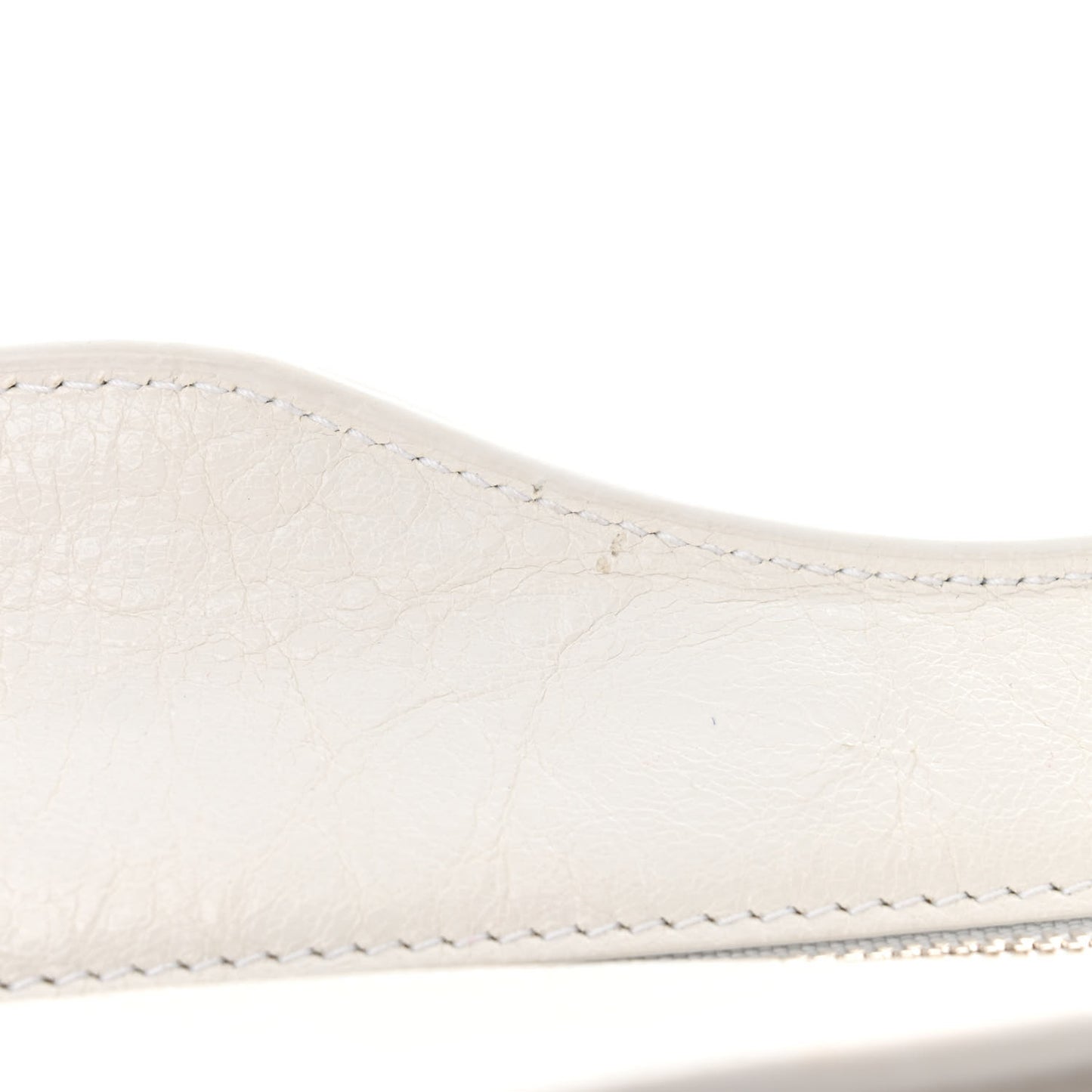 Agneau Arena Neo Cagole City Handbag Optic White