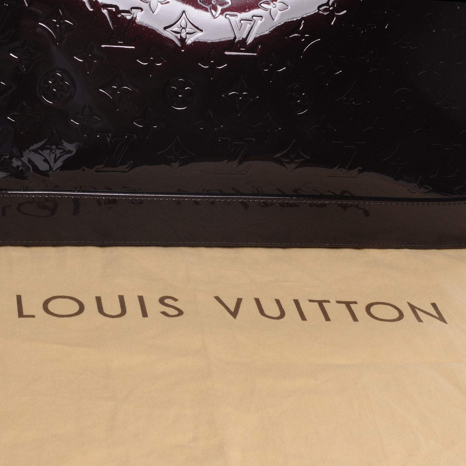 Louis Vuitton Vernis Alma GM XL Amarante 5 of 8