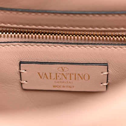 Valentino Garavani Nappa Large Roman Stud Shoulder Bag Rose Cannelle 6 of 9