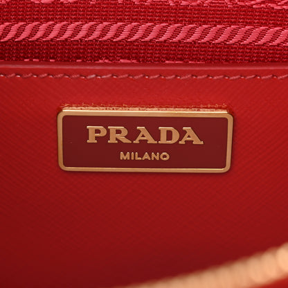 Prada Saffiano Vernice Medium Promenade Tote Rosso 7 of 10