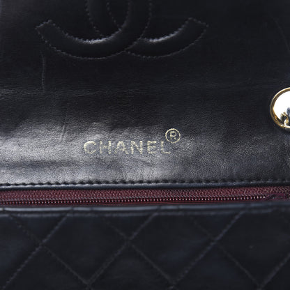 Chanel Lambskin Quilted Mini Square Flap Black 6 of 12