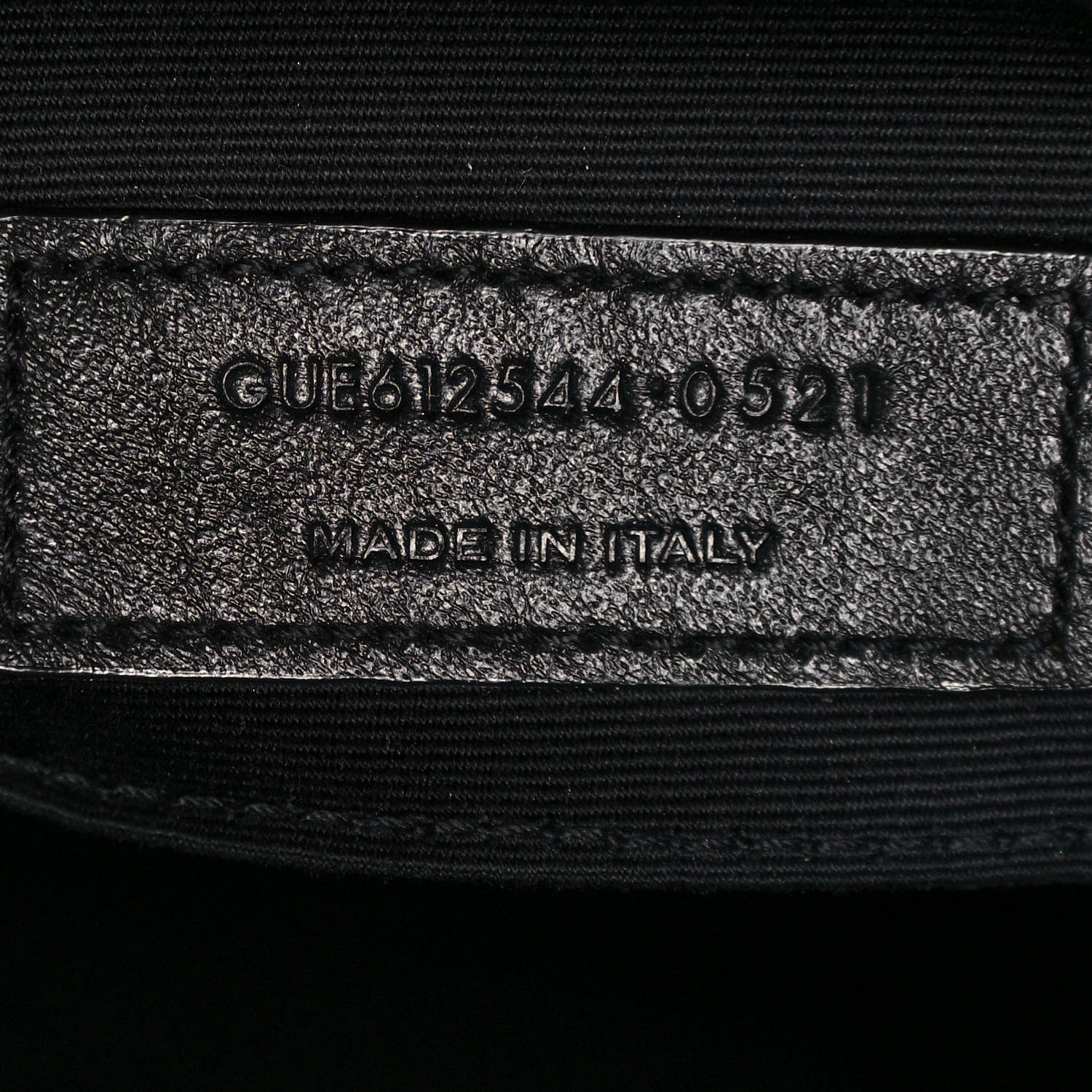 Saint Laurent Calfskin Matelasse Monogram Lou Camera Bag Black 7 of 15