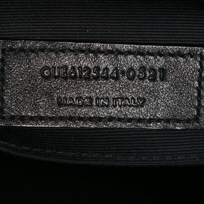 Saint Laurent Calfskin Matelasse Monogram Lou Camera Bag Black 7 of 15