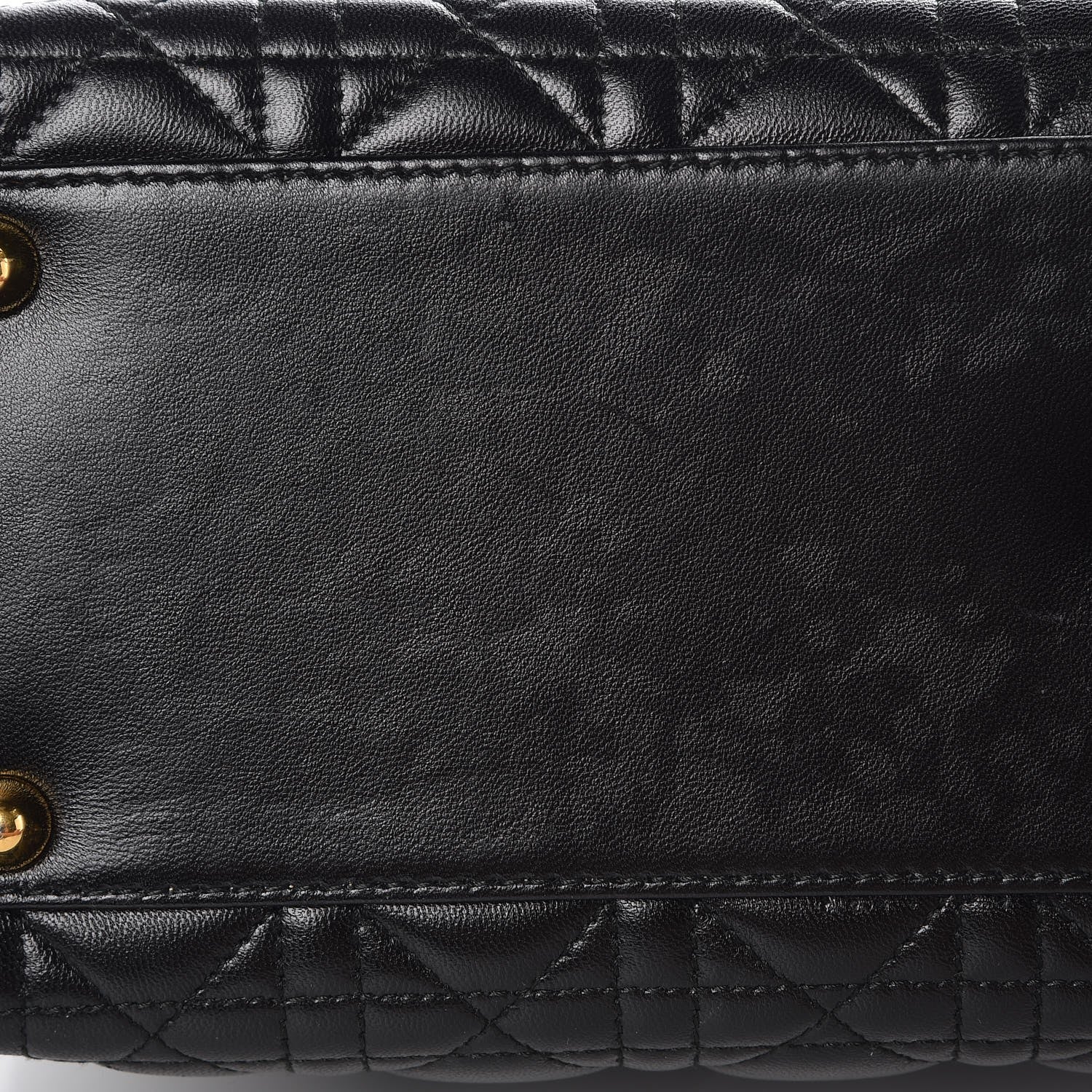 Christian Dior Lambskin Cannage Large Lady Dior Black 11 of 11