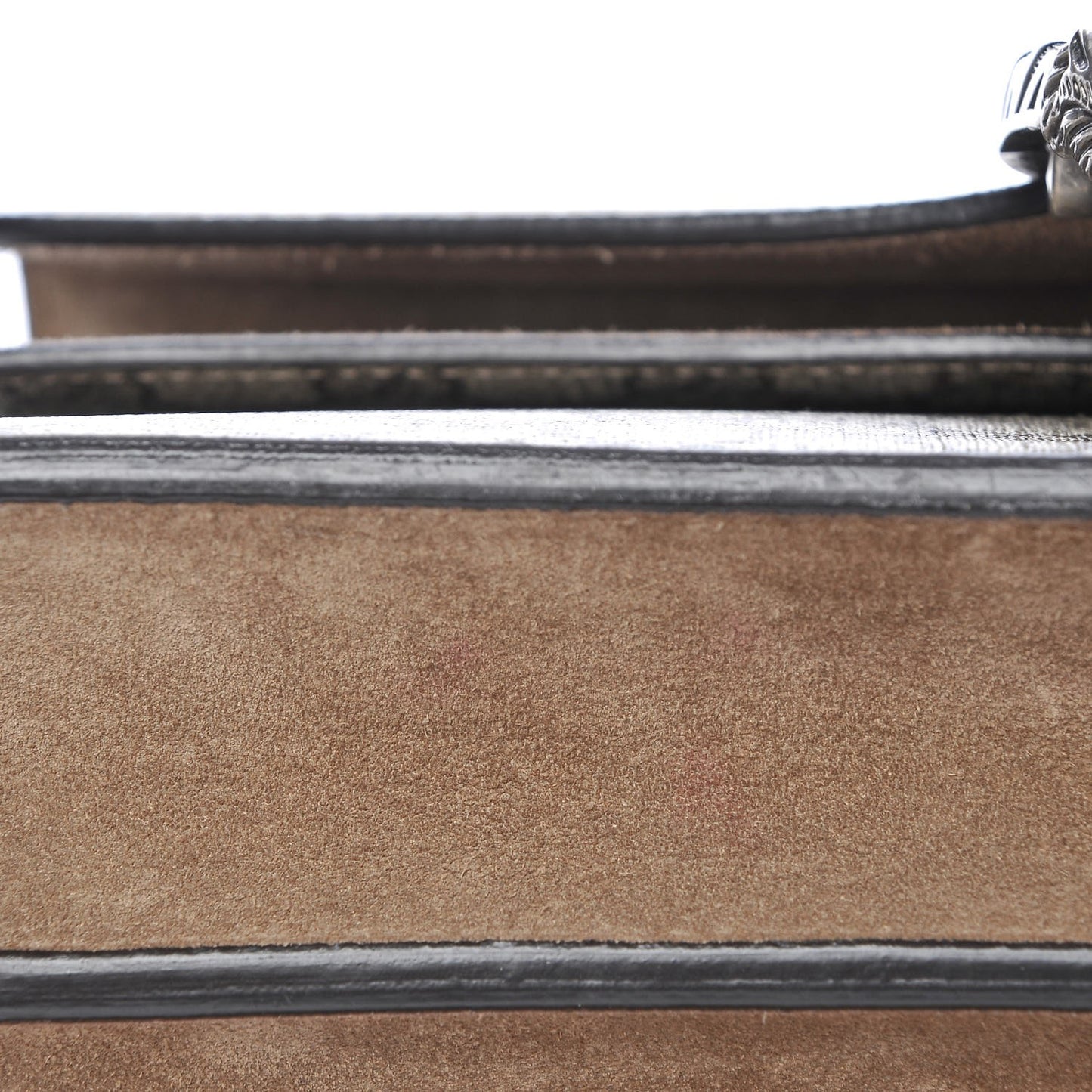 GG Supreme Monogram Small Dionysus Shoulder Bag Taupe