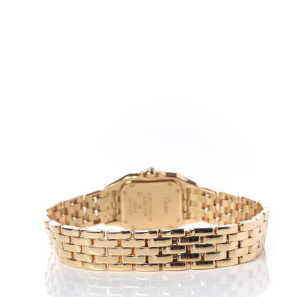 Cartier 18K Yellow Gold Diamond 22mm Panthere Quartz Watch 4 of 6