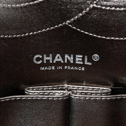 Chanel Metallic Aged Calfskin Quilted 2.55 Reissue 227 Flap Pewter 6 of 10