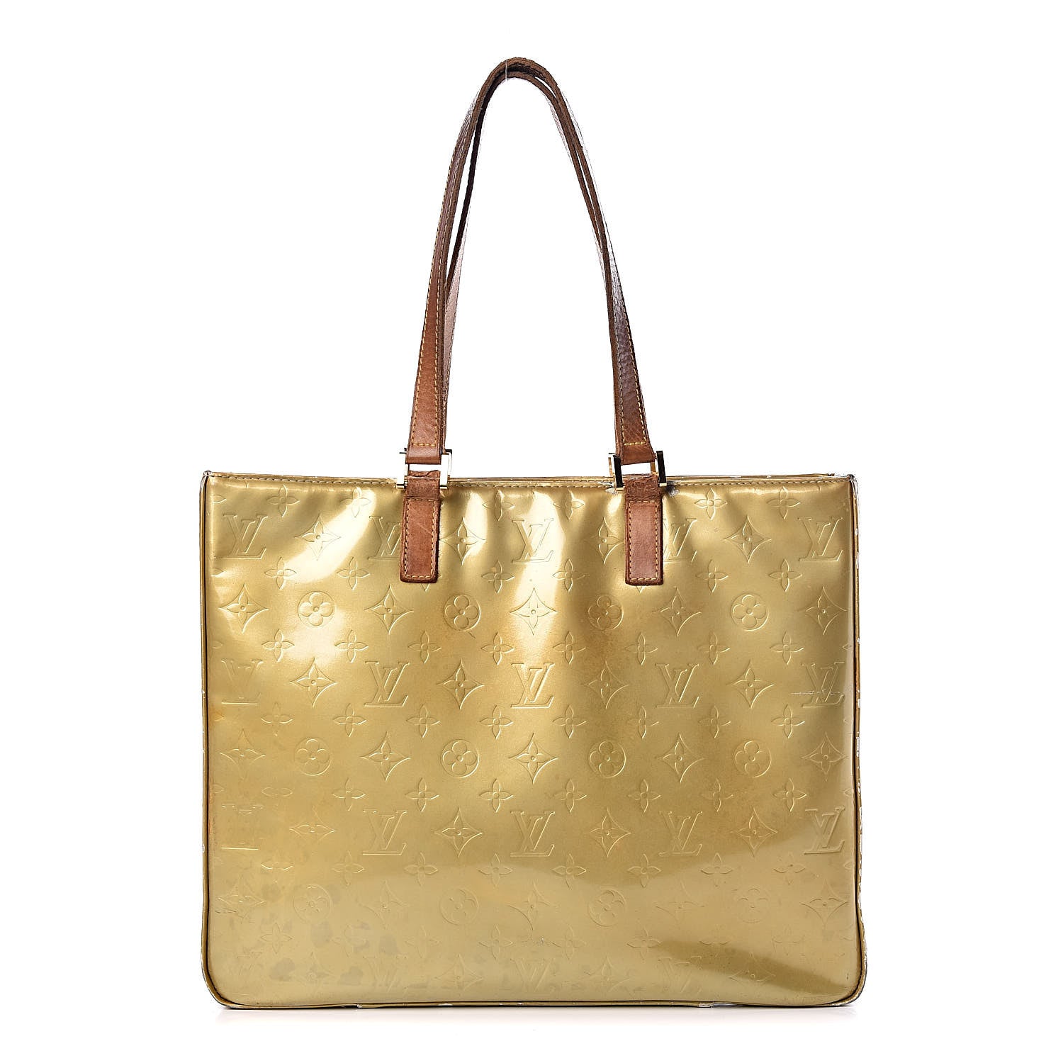 Louis Vuitton Vernis Columbus Silver 1 of 57