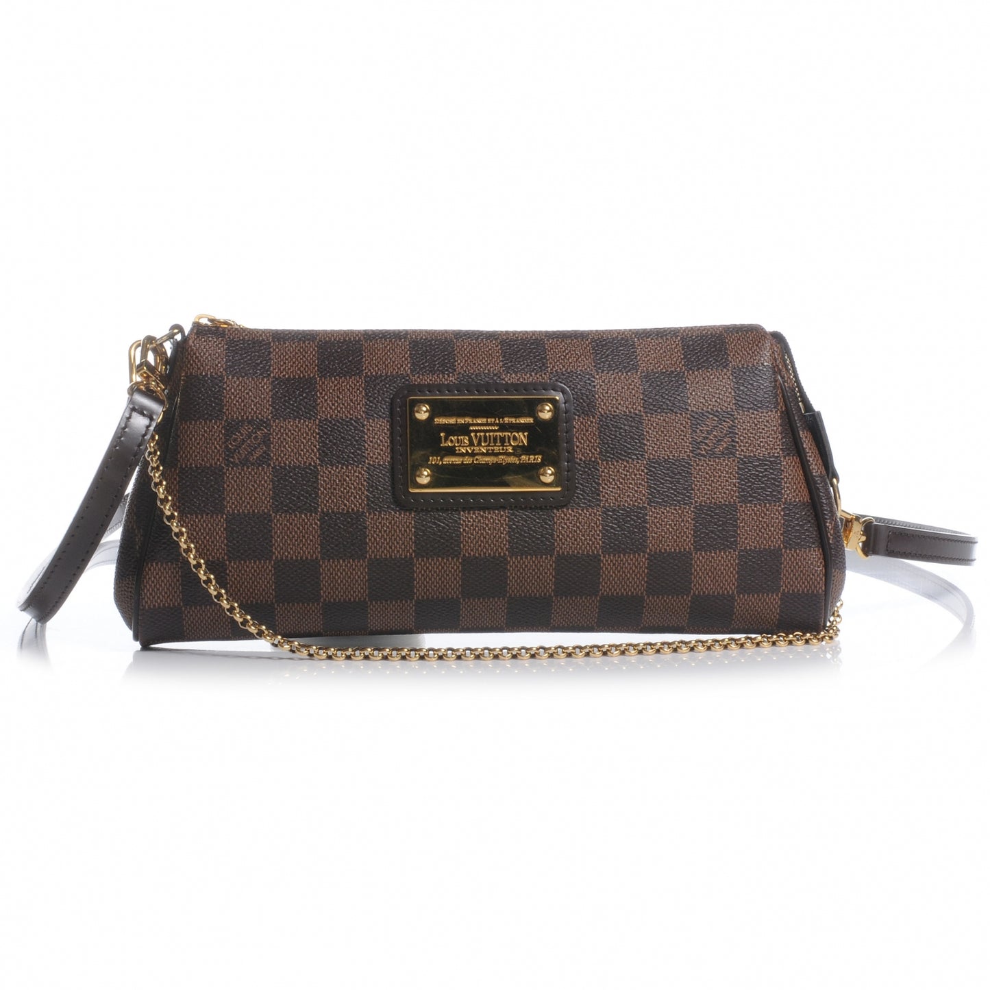 Damier Ebene Eva Clutch
