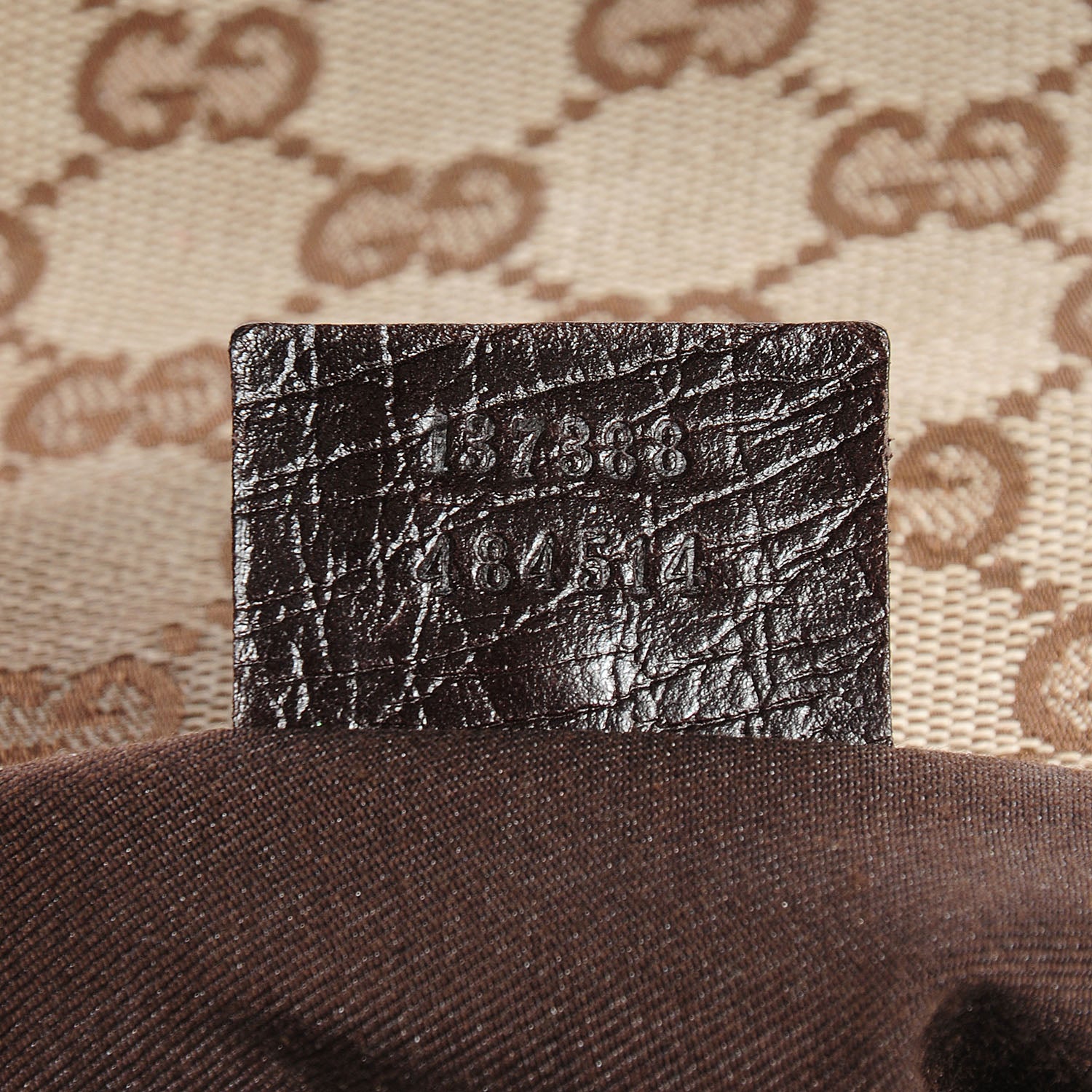 Gucci Monogram Hasler Hobo Dark Brown 7 of 7