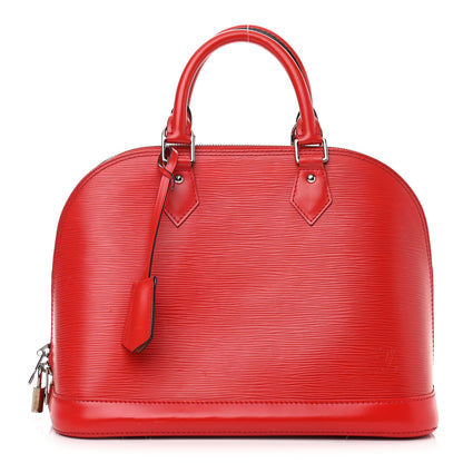 Louis Vuitton Epi Alma PM Coquelicot 1 of 10
